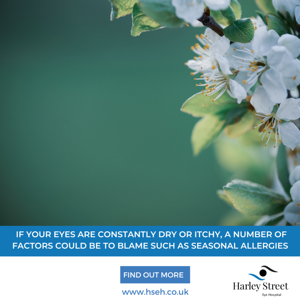 Dry, itchy eyes - HSEH - Ophthalmology