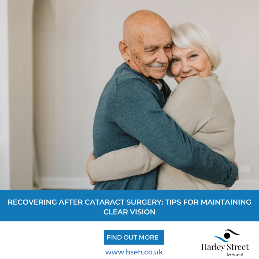 Recovering after cataract surgery | HSEH London