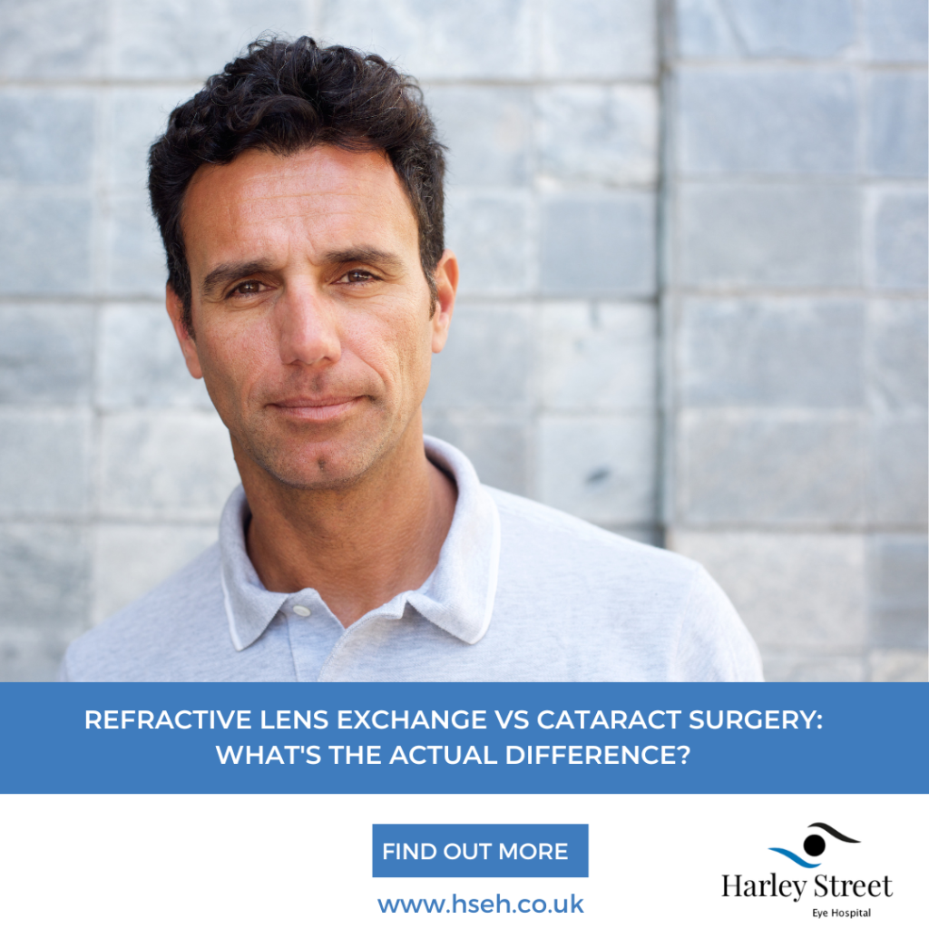 Refractive Lens Exchange vs Cataract Surgery: What's the Actual Difference? | HSEH