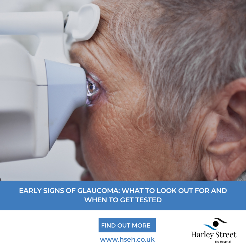 Early signs glaucoma: when to test